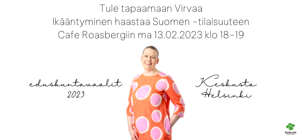 Ikääntyminen haastaa Suomen 13.02.2023 klo 18-19